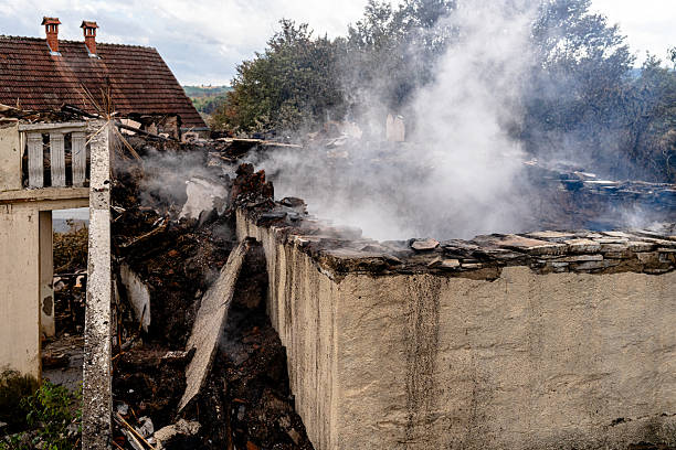 Professional Fire Damage Assessment technician working in Norristown, PA
